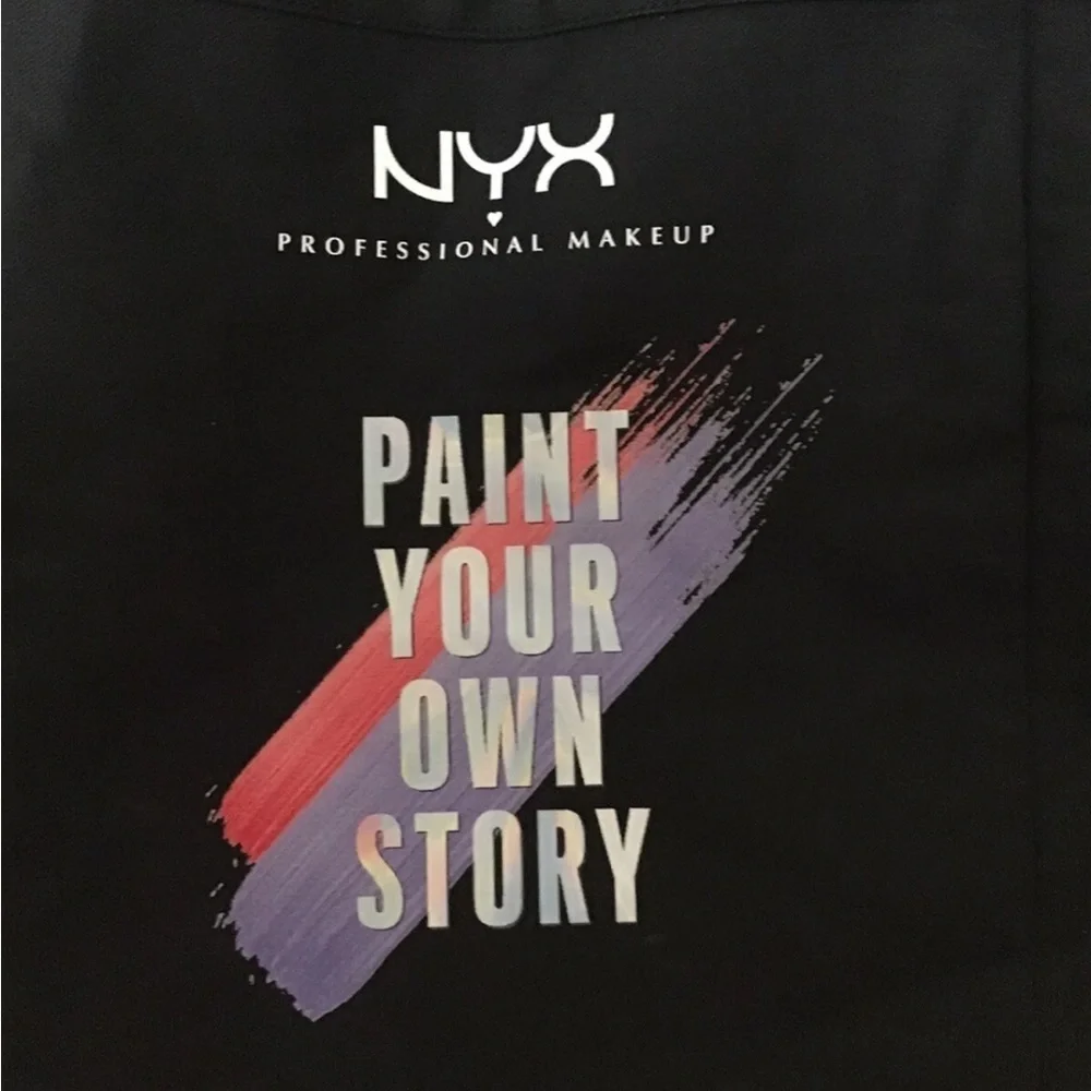 NYX PAINT YOUR OWN STORY Canvas Tote - BRAND NEW